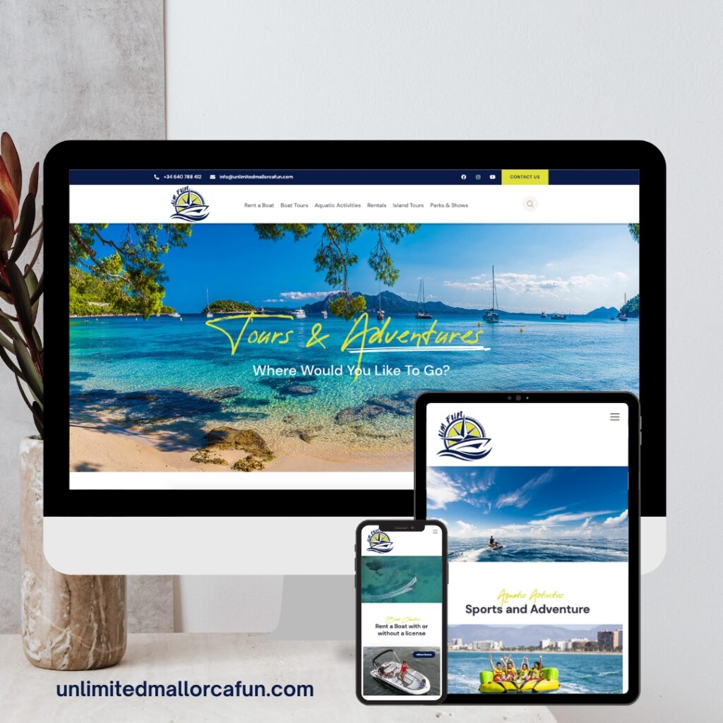 Web design Unlimited Mallorca Fun